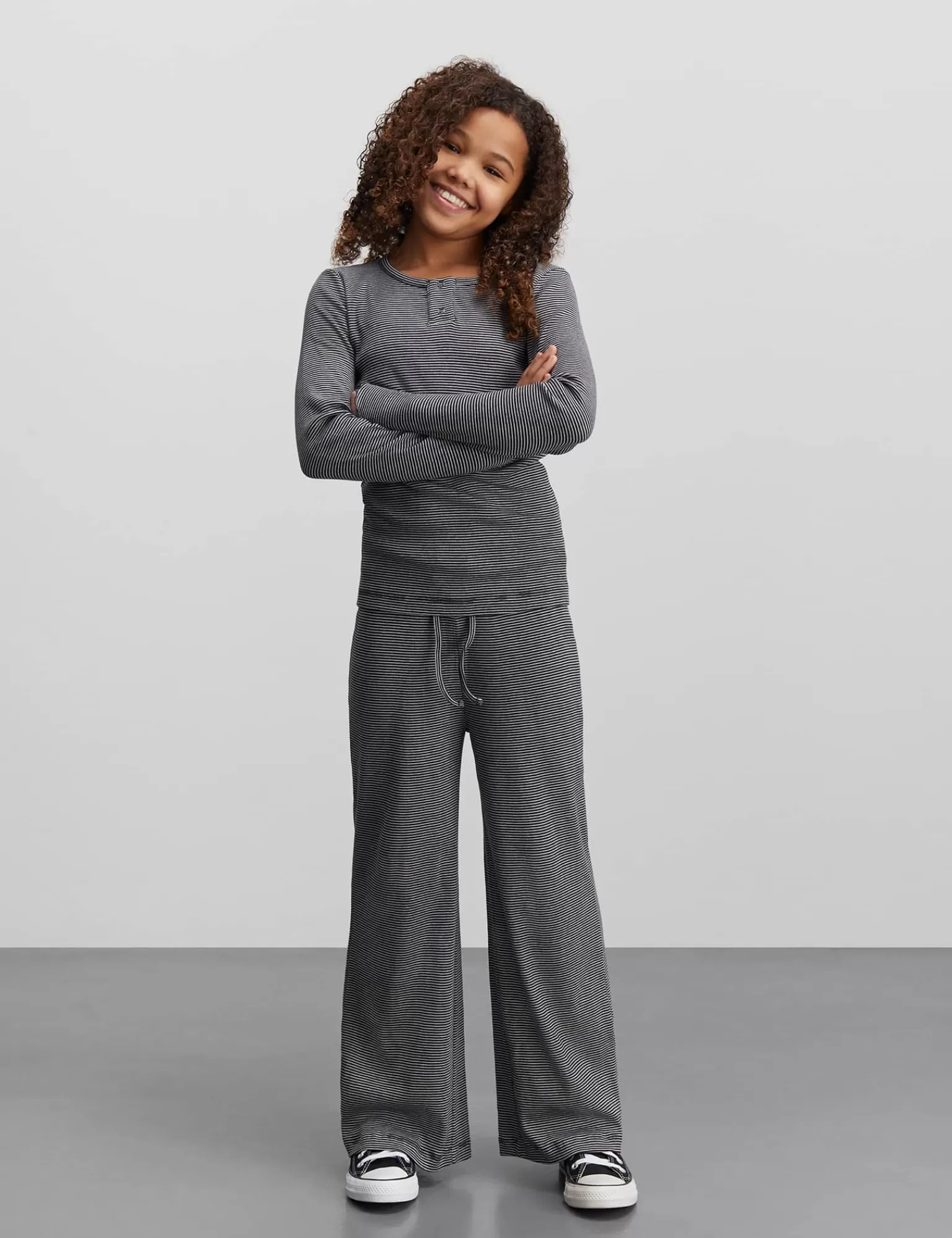 Børn MADS NØRGAARD 2x2 Cotton Stripe Verona Pants