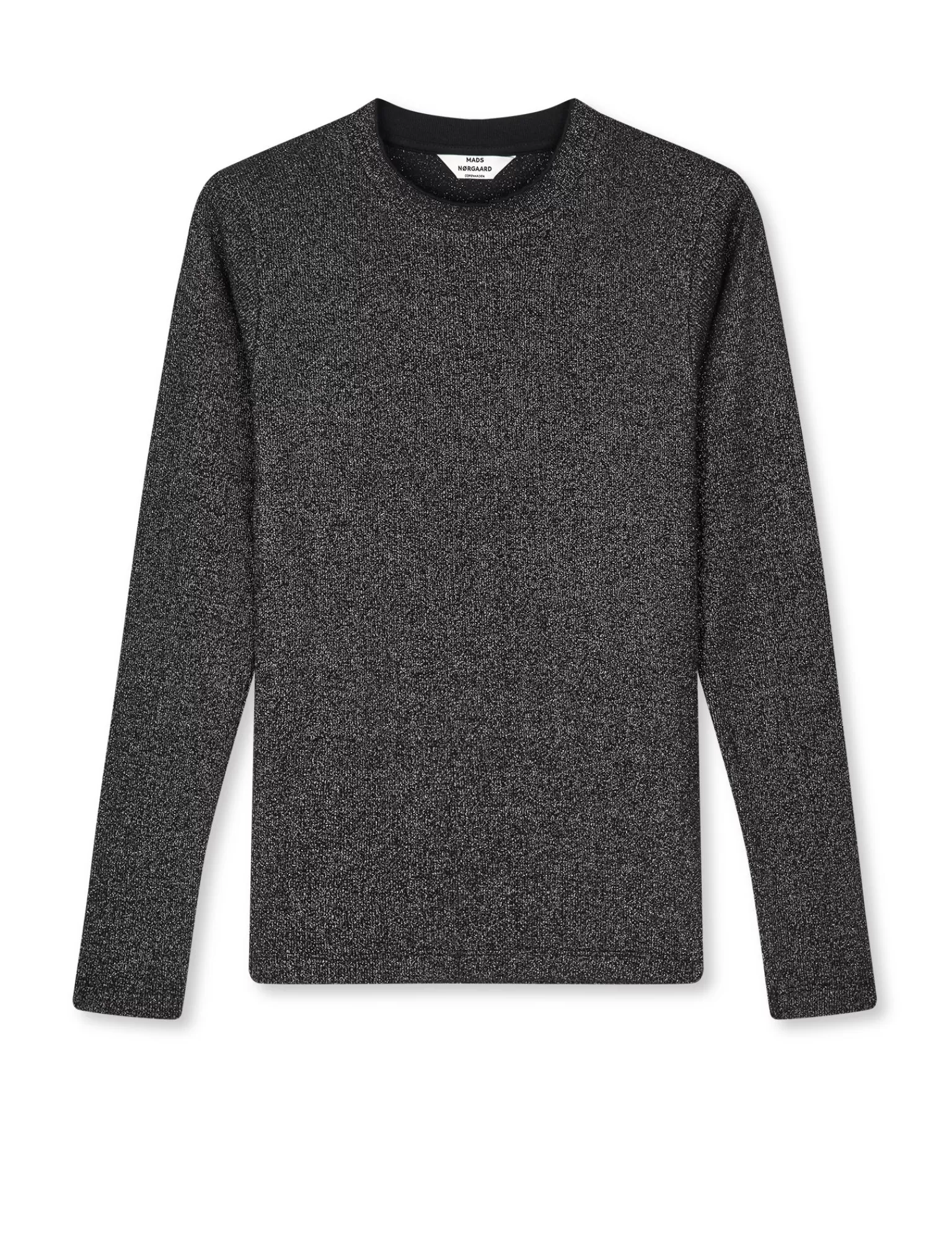 Dame MADS NØRGAARD 2x2 Lurex Tuba Tee LS