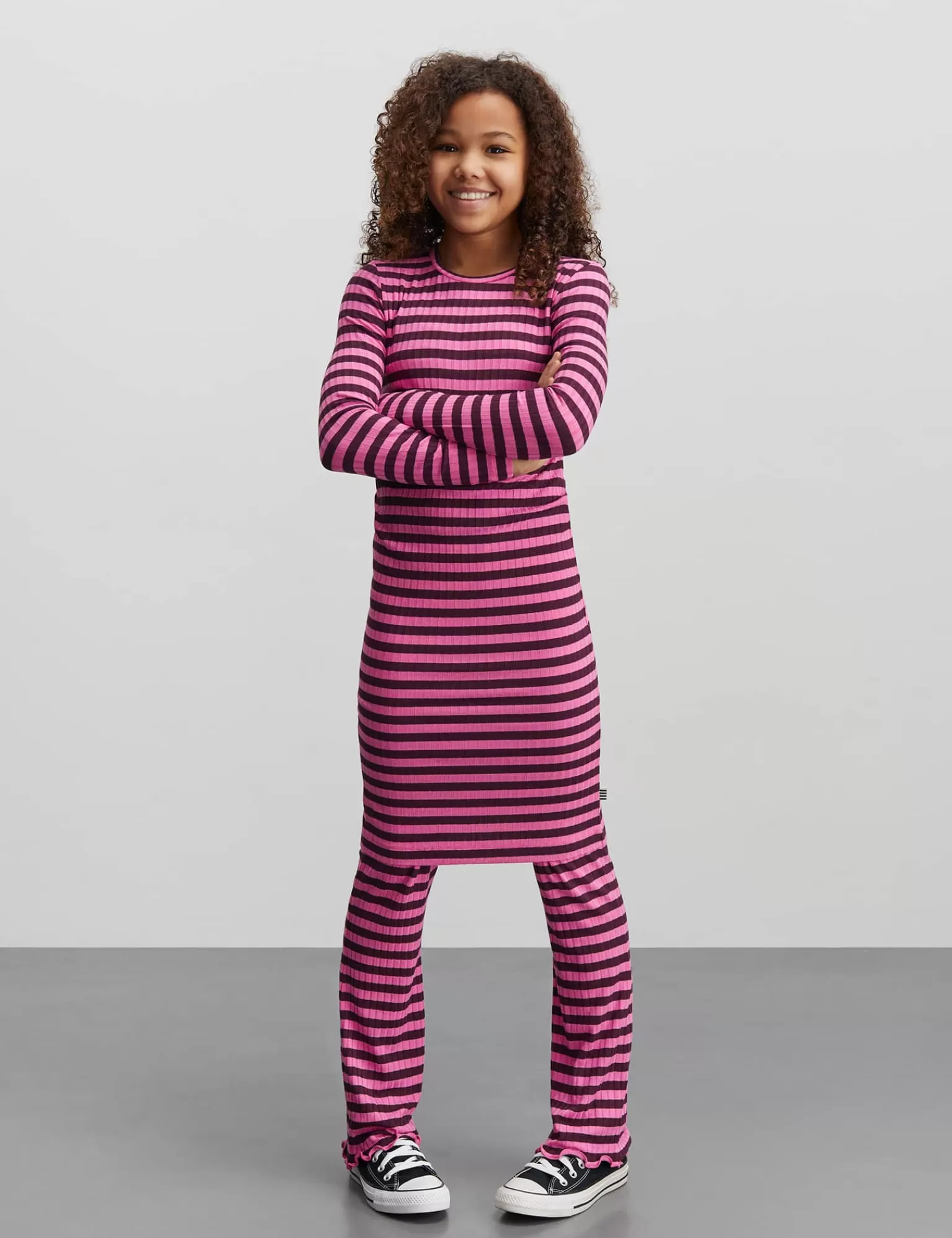 Børn MADS NØRGAARD 5x5 Classic Stripe Dubina Dress