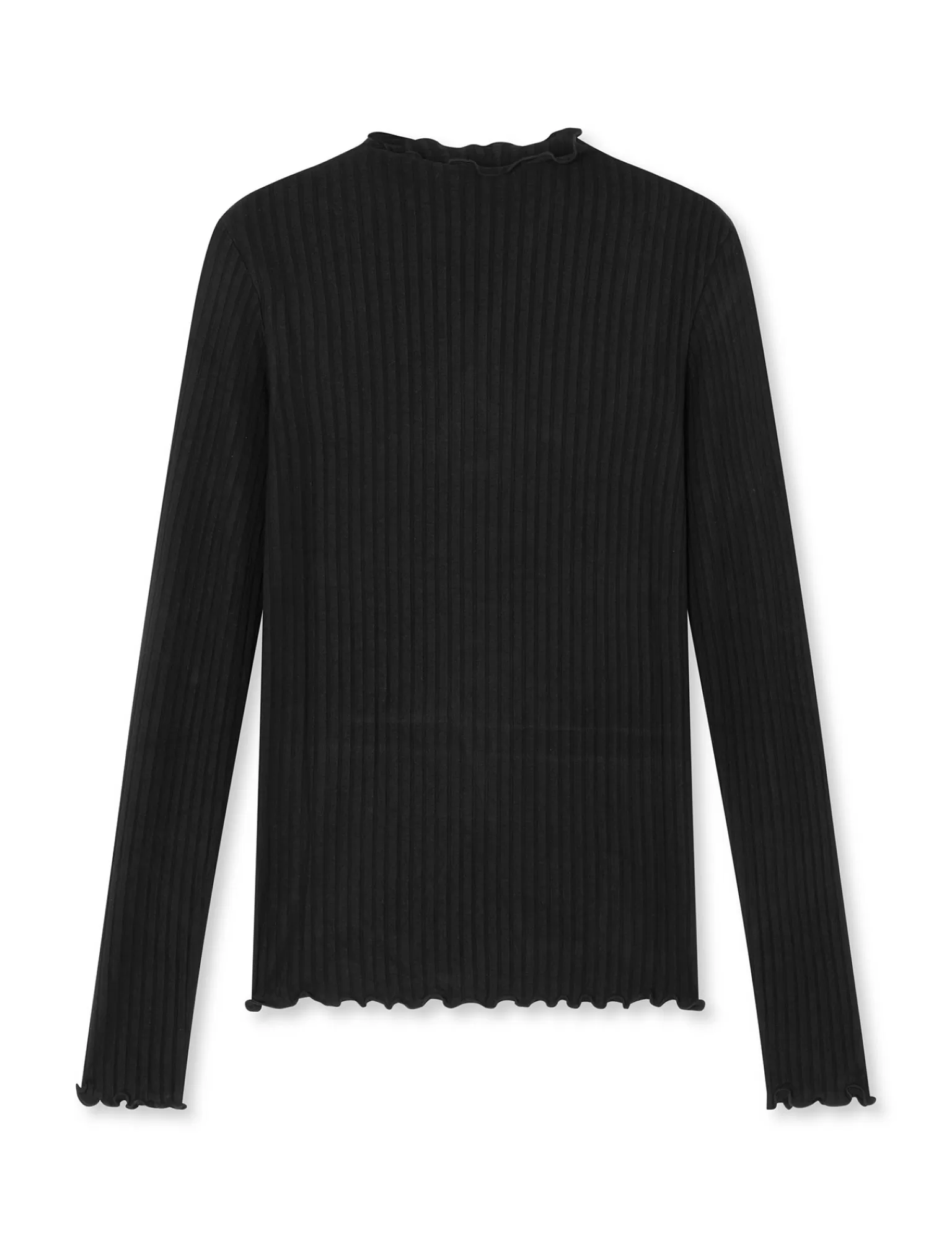 Dame MADS NØRGAARD 5x5 Solid Trutte Tee LS FAV
