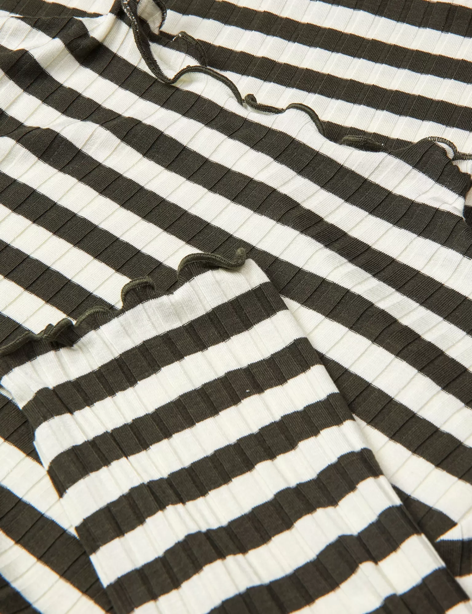 Dame MADS NØRGAARD 5x5 Stripe Trutte Tee LS