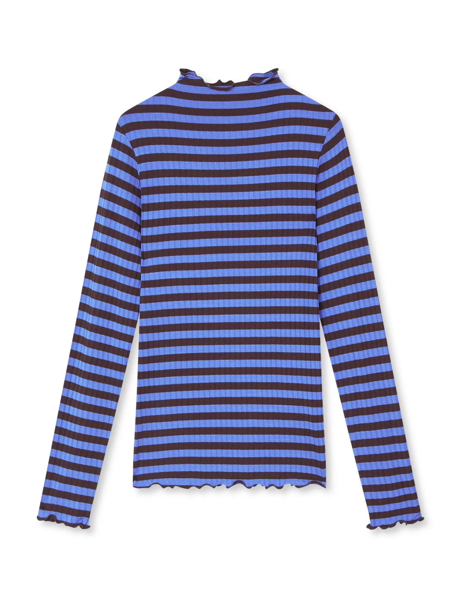 Dame MADS NØRGAARD 5x5 Stripe Trutte Tee LS