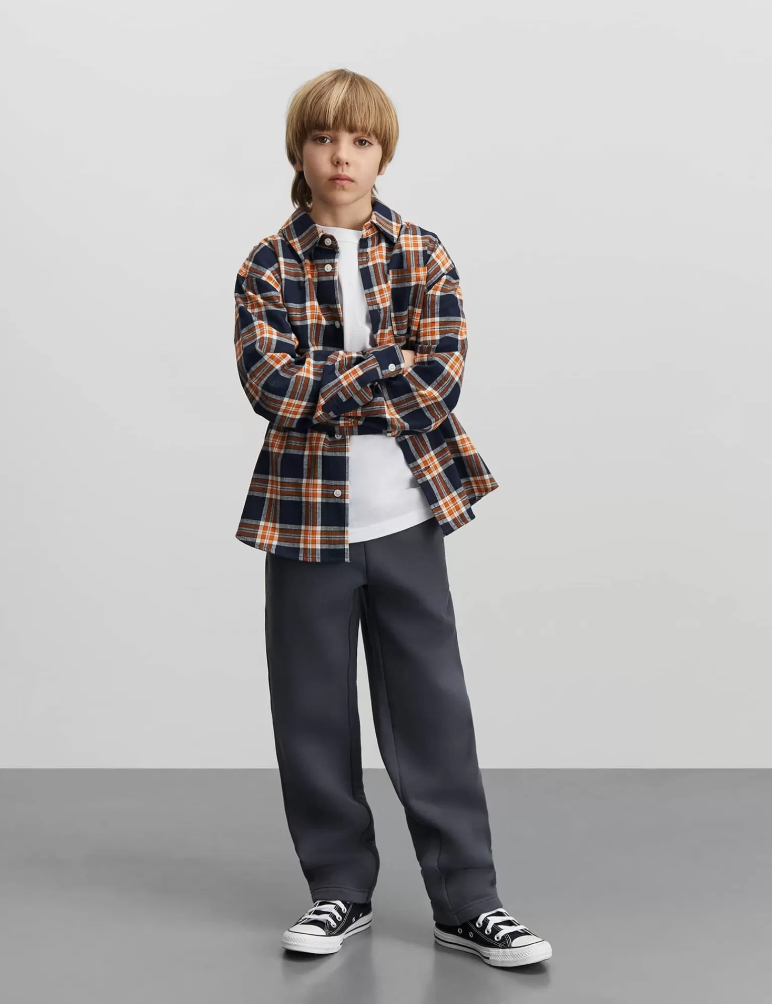 Børn MADS NØRGAARD Check Flannel Svano Shirt