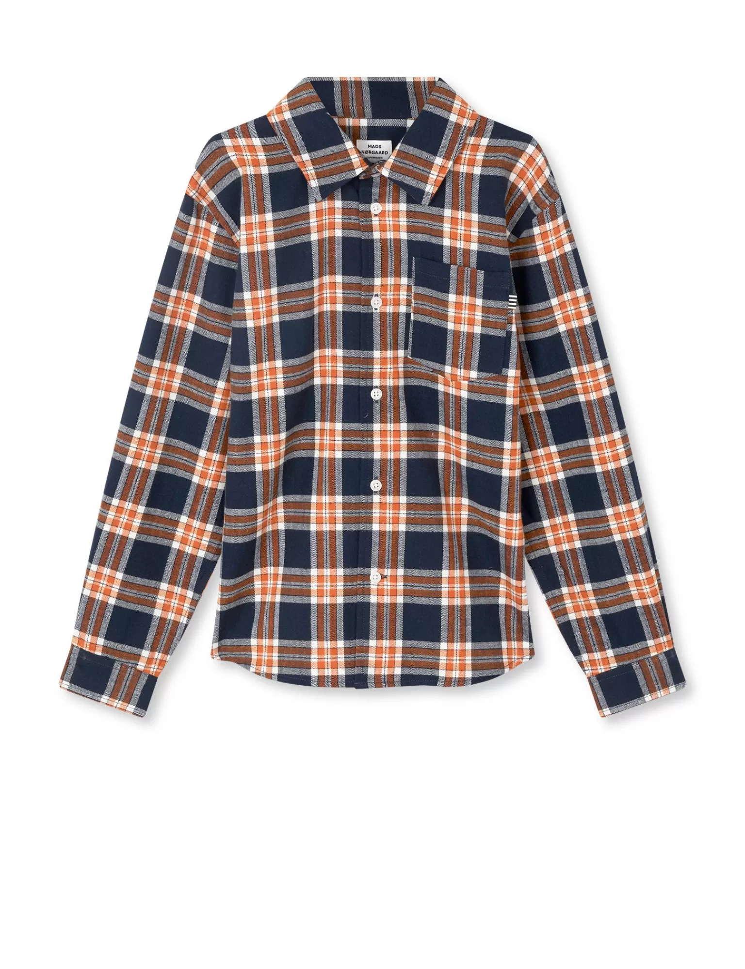 Børn MADS NØRGAARD Check Flannel Svano Shirt