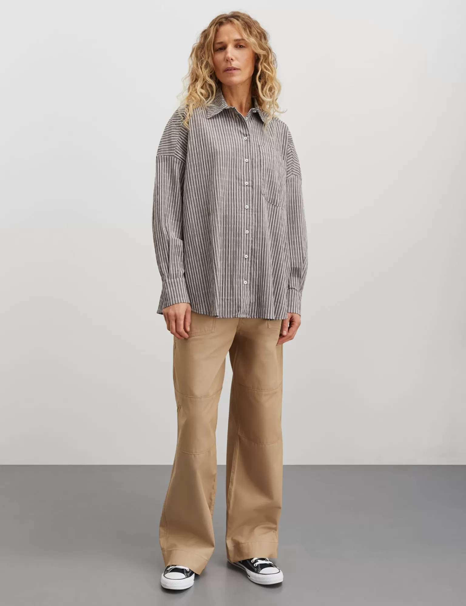Dame MADS NØRGAARD Crinckle Pop Nelly Shirt