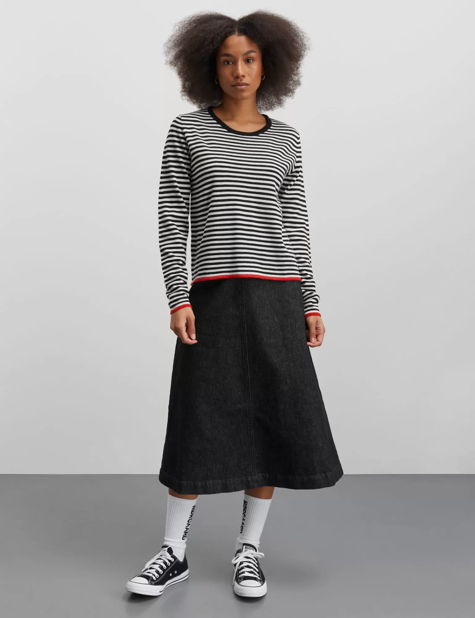 Dame MADS NØRGAARD Dark Denim Stellar Skirt