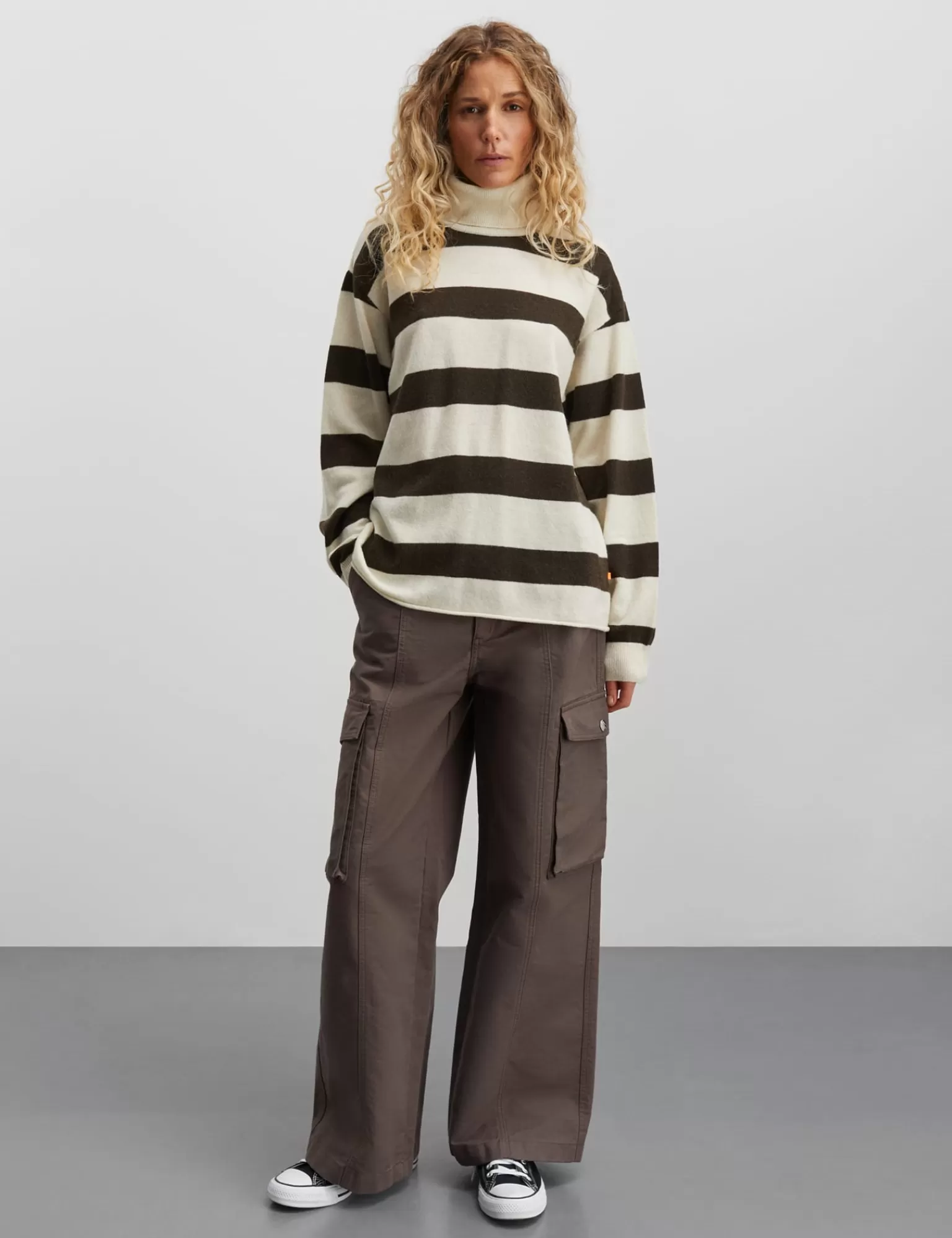 Dame MADS NØRGAARD Eco Wool Stripe Kally Sweater
