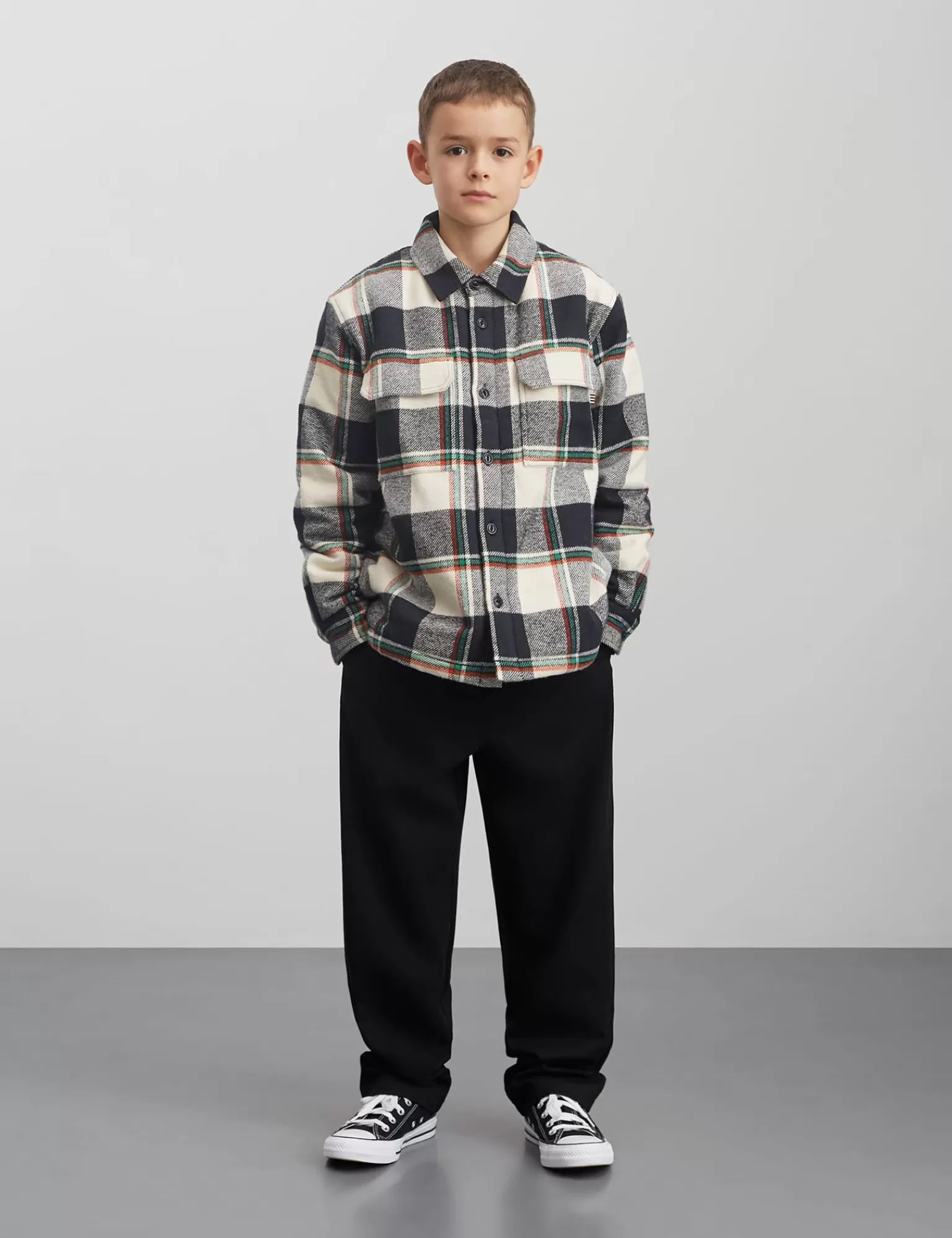 Børn MADS NØRGAARD Flannel Teddy Seth Shirt