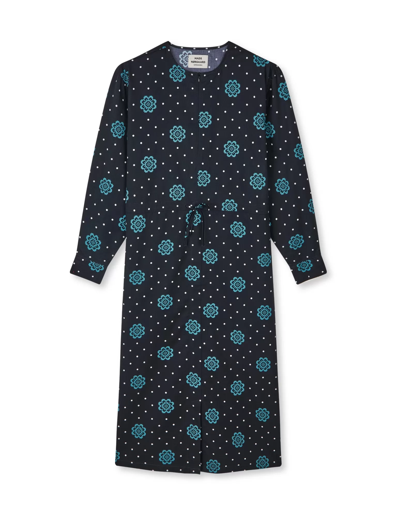 Dame MADS NØRGAARD Leo Twill Asa Dress AOP