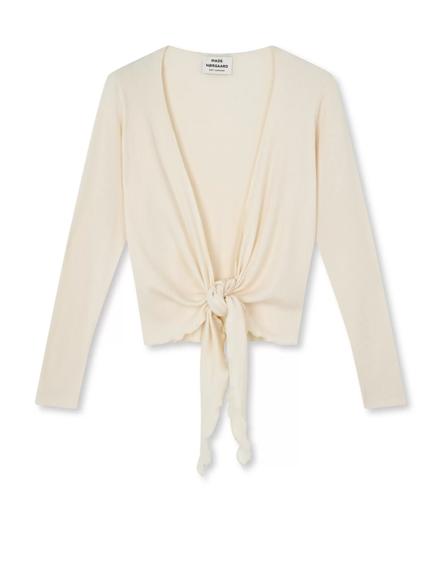 Dame MADS NØRGAARD NPS Wrap Top Solid Colour