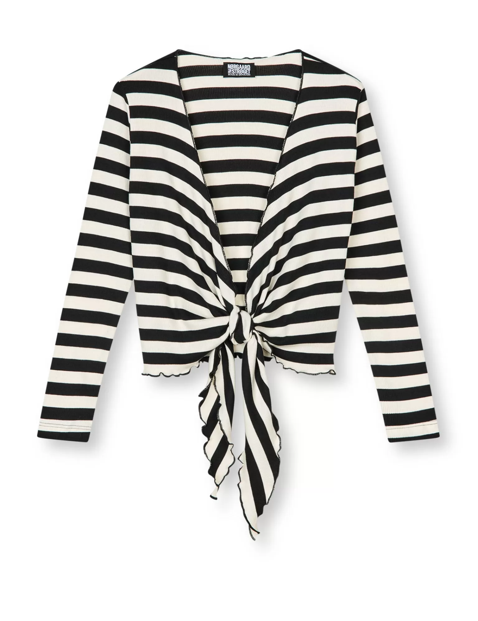 Dame MADS NØRGAARD NPS Wrap Top Stripe