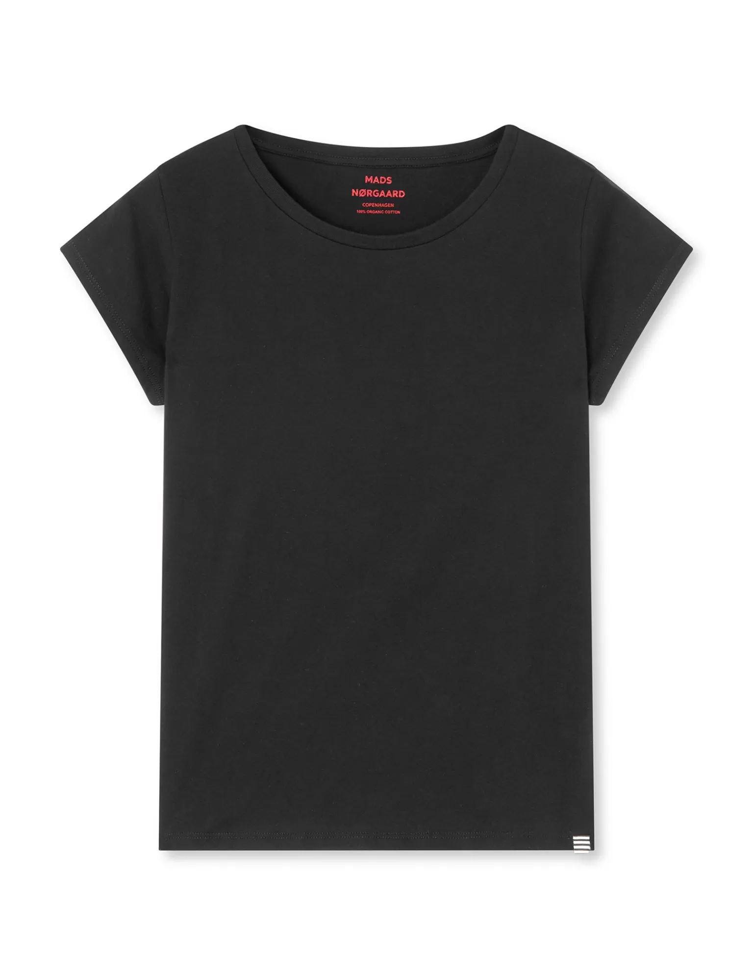 Dame MADS NØRGAARD Organic Jersey Teasy Tee FAV