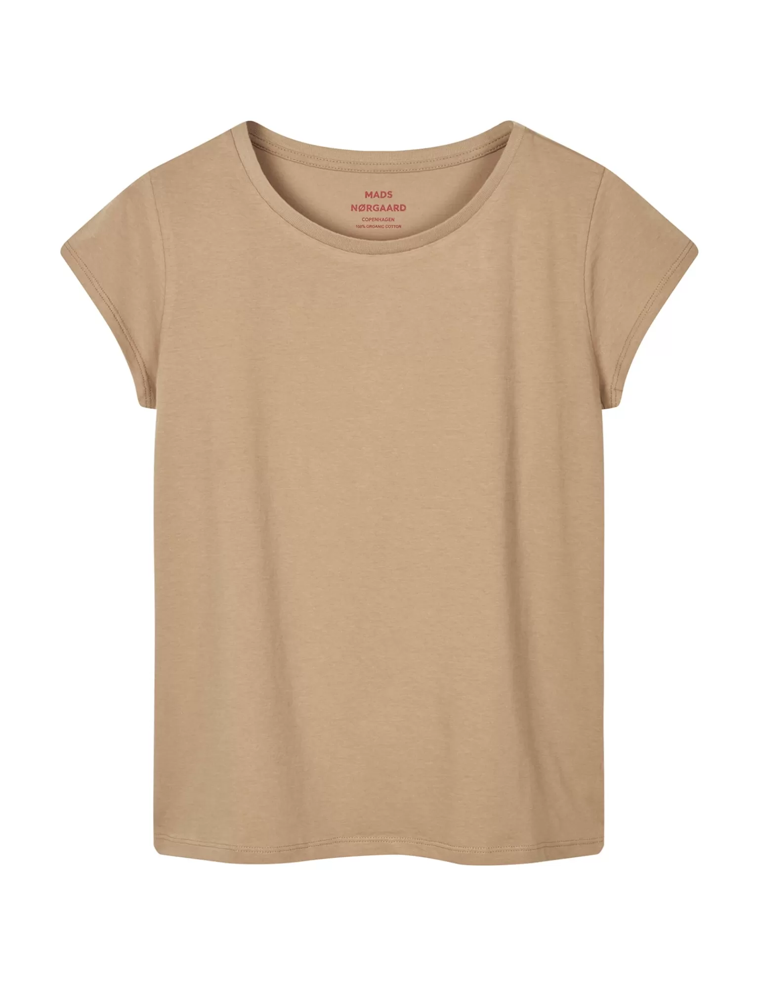 Dame MADS NØRGAARD Organic Jersey Teasy Tee FAV