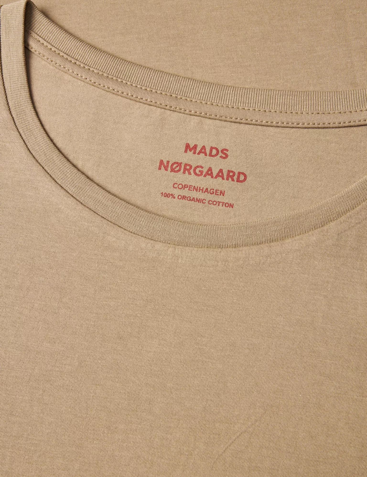 Dame MADS NØRGAARD Organic Jersey Teasy Tee FAV