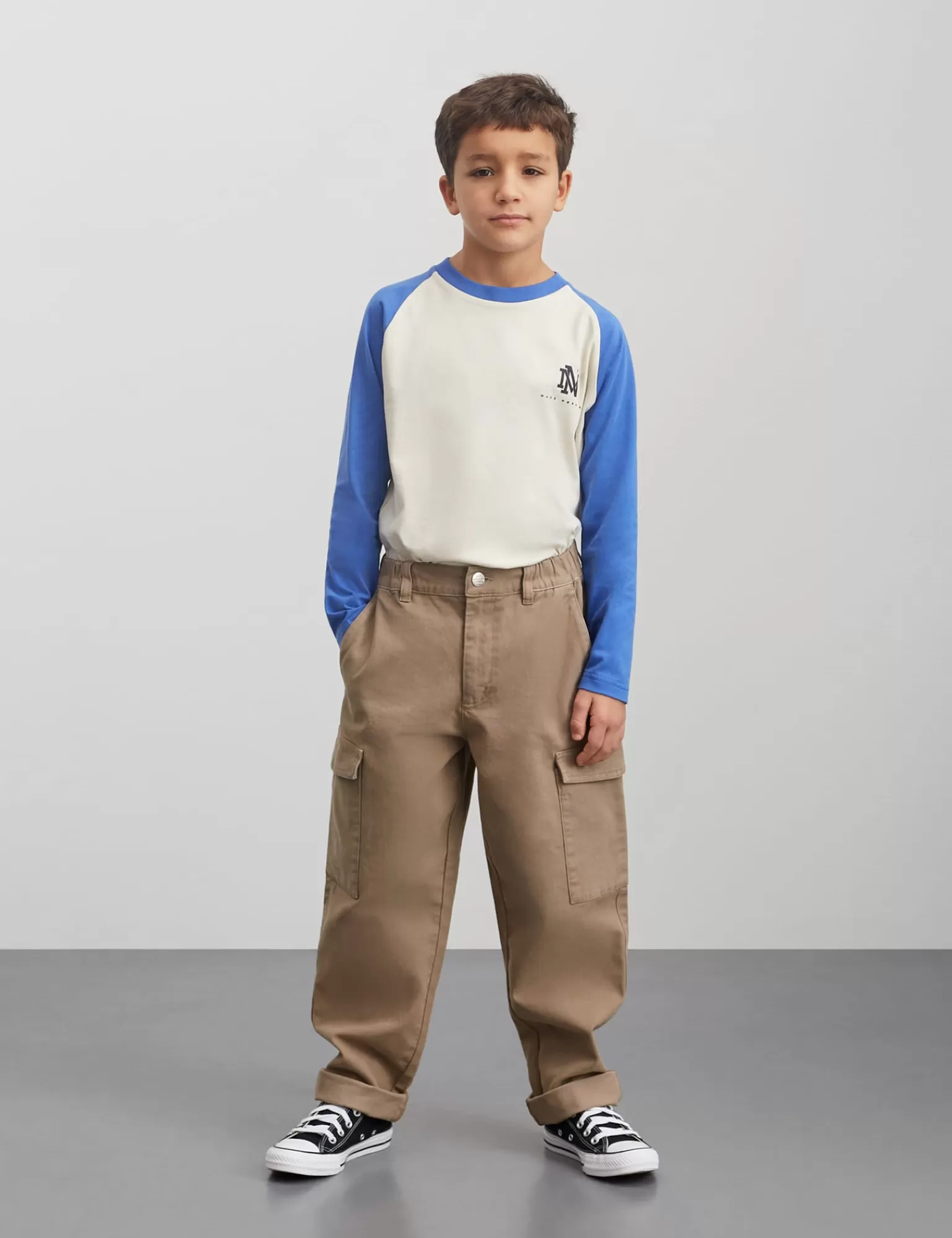 Børn MADS NØRGAARD Single Thorlino L/S Raglan Tee