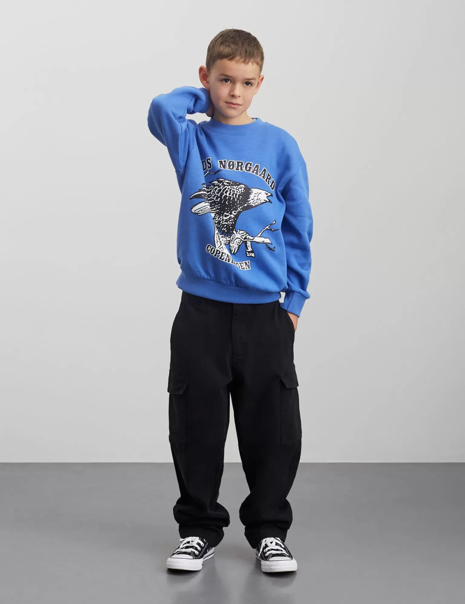Børn MADS NØRGAARD Soft Canvas Cargoni Pants