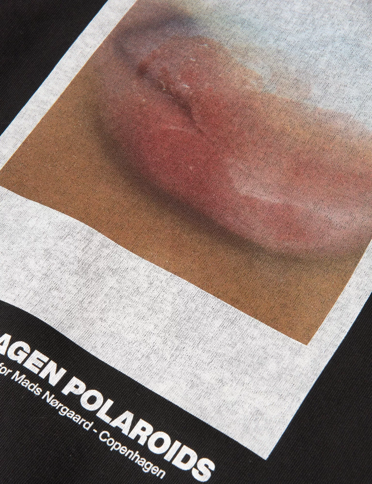 Dame MADS NØRGAARD Standard Hood Polaroid Sweat