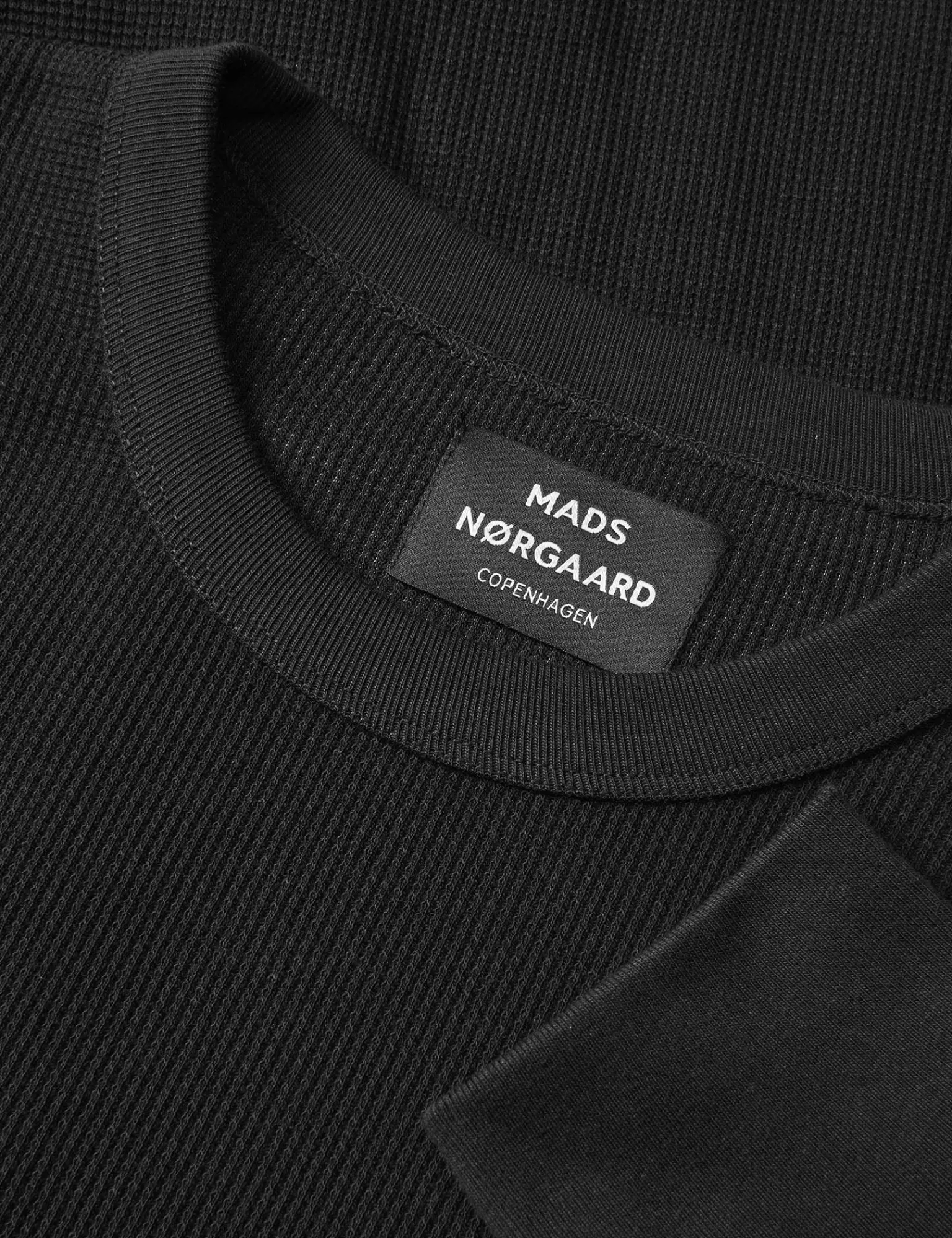 MADS NØRGAARD Waffle Laust Tee LS